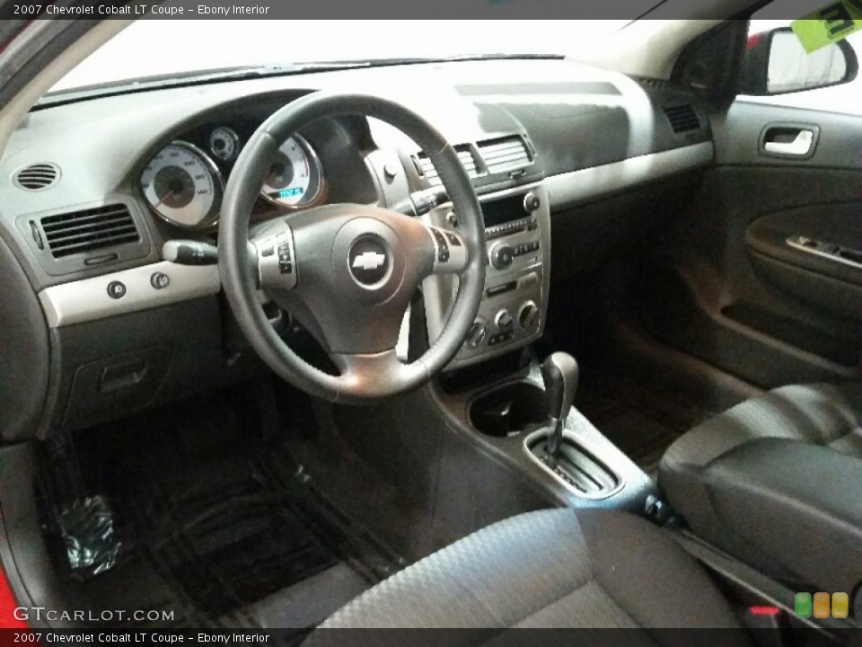 Ebony Interior Photo for the 2007 Chevrolet Cobalt LT Coupe #107278724