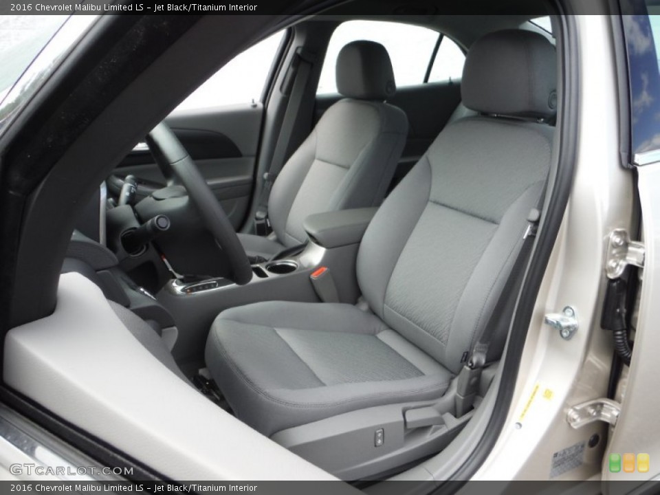Jet Black/Titanium Interior Photo for the 2016 Chevrolet Malibu Limited LS #107280152