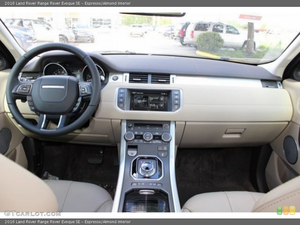 Espresso/Almond Interior Dashboard for the 2016 Land Rover Range Rover Evoque SE #107285246
