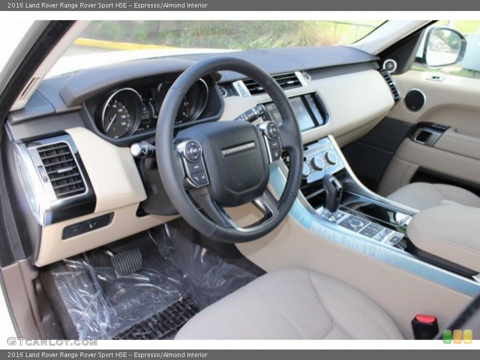 Espresso/Almond Interior Prime Interior for the 2016 Land Rover Range Rover Sport HSE #107287831