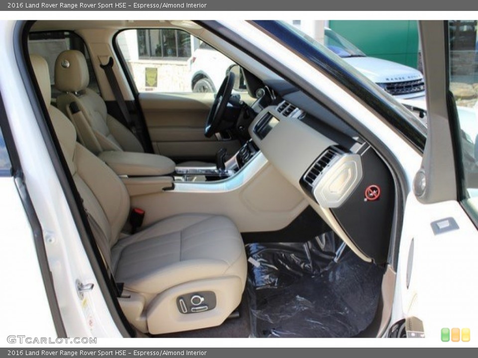 Espresso/Almond Interior Front Seat for the 2016 Land Rover Range Rover Sport HSE #107287919
