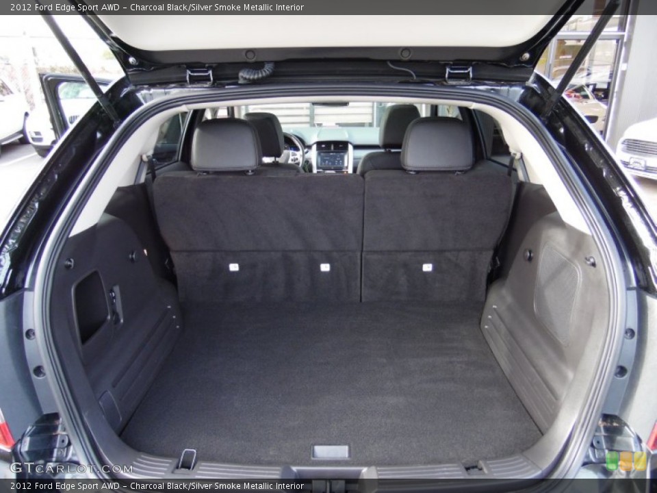 Charcoal Black/Silver Smoke Metallic Interior Trunk for the 2012 Ford Edge Sport AWD #107292359