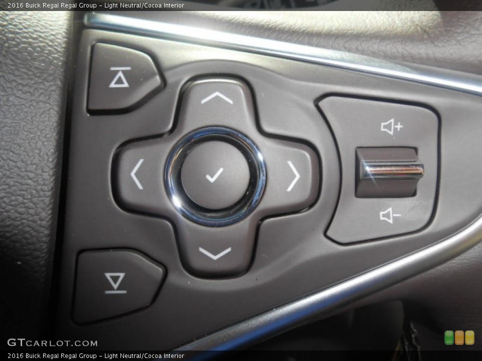 Light Neutral/Cocoa Interior Controls for the 2016 Buick Regal Regal Group #107296435