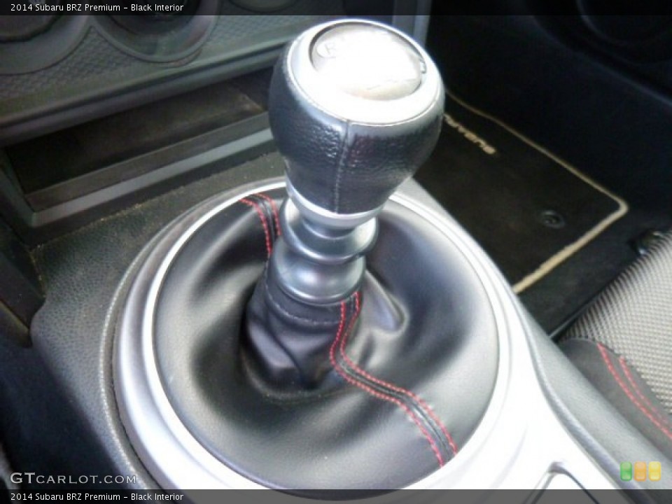 Black Interior Transmission for the 2014 Subaru BRZ Premium #107302205