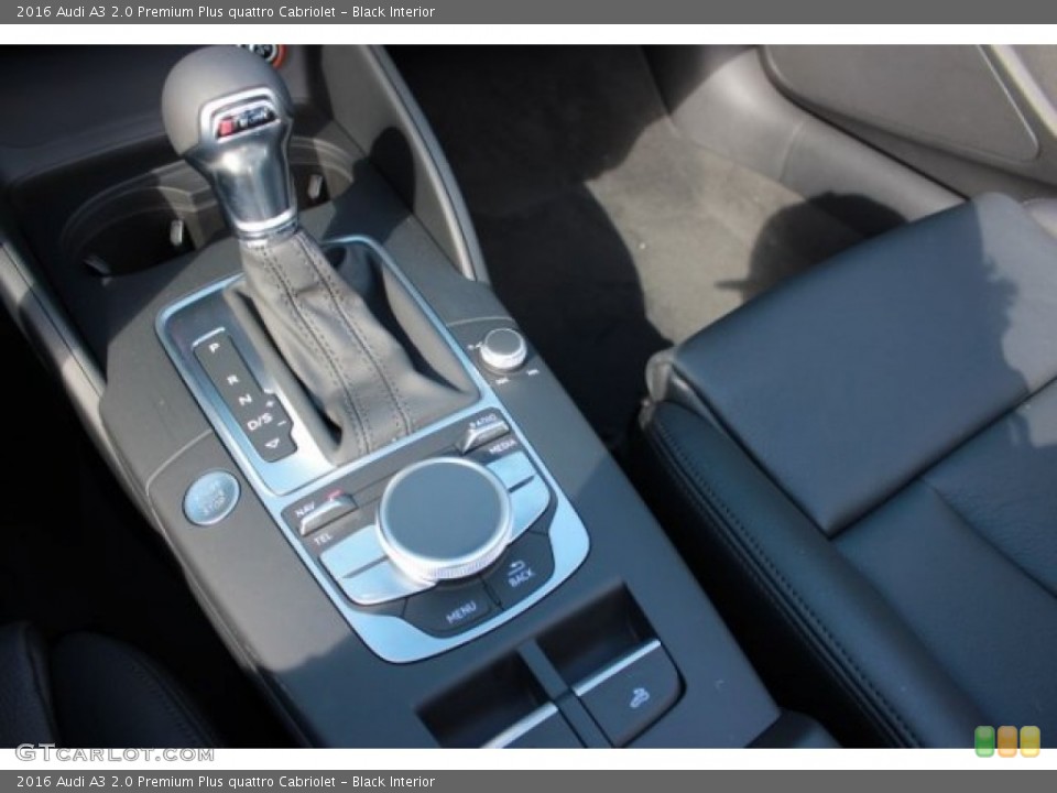 Black Interior Transmission for the 2016 Audi A3 2.0 Premium Plus quattro Cabriolet #107302871