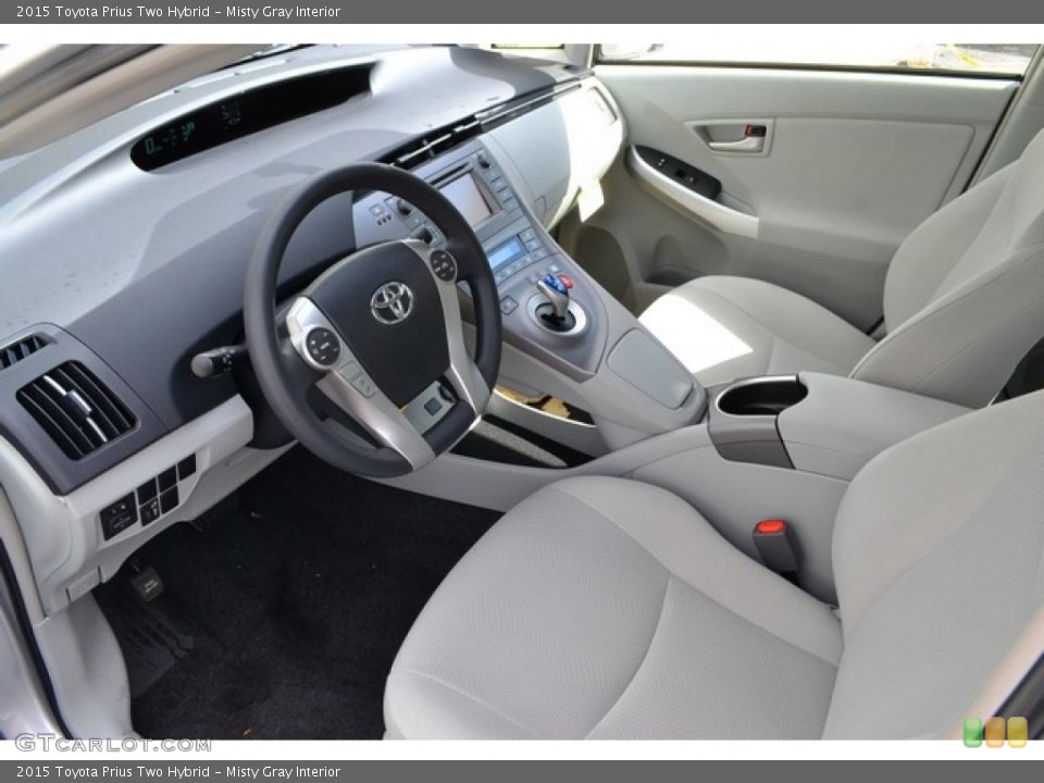 Misty Gray Interior Photo for the 2015 Toyota Prius Two Hybrid #107303414