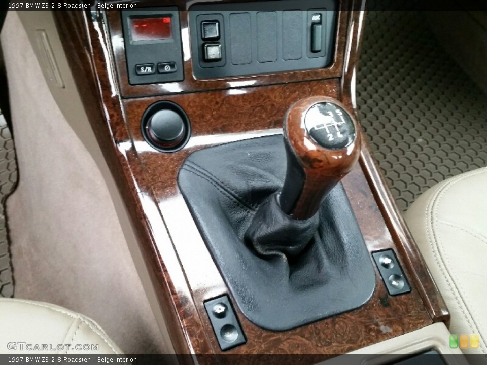 Beige Interior Transmission for the 1997 BMW Z3 2.8 Roadster #107310167