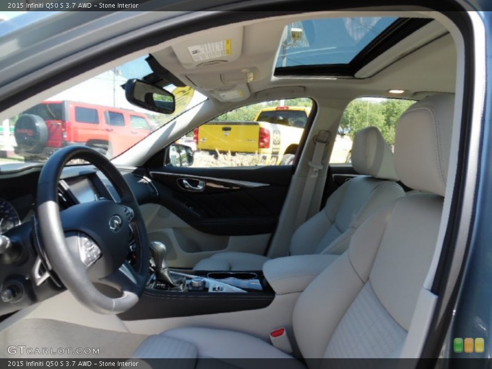Stone Interior Photo for the 2015 Infiniti Q50 S 3.7 AWD #107315699