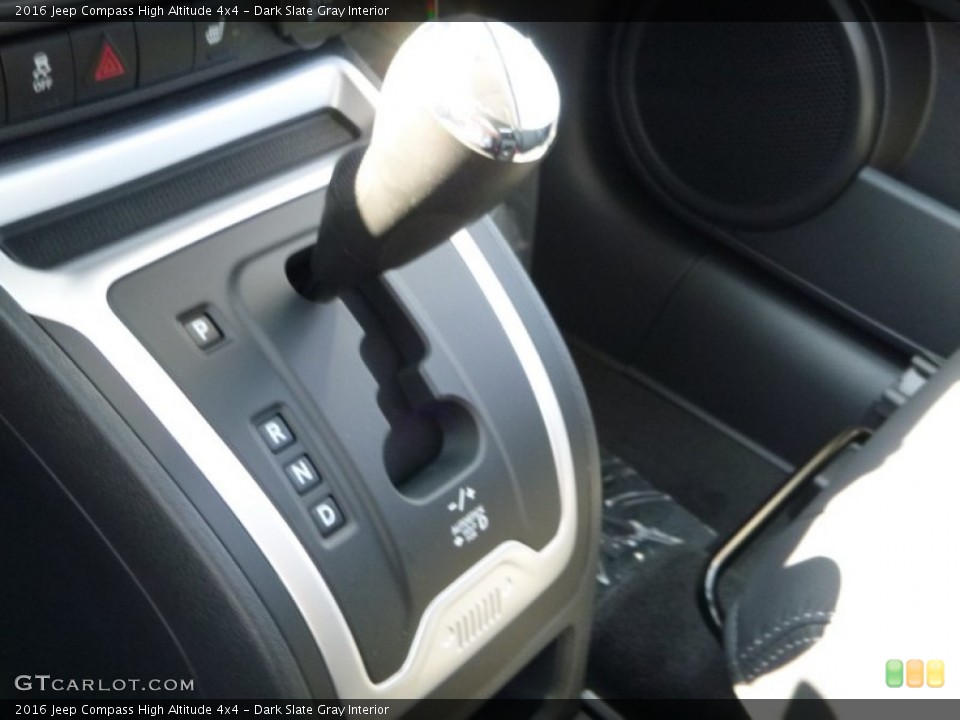 Dark Slate Gray Interior Transmission for the 2016 Jeep Compass High Altitude 4x4 #107320904
