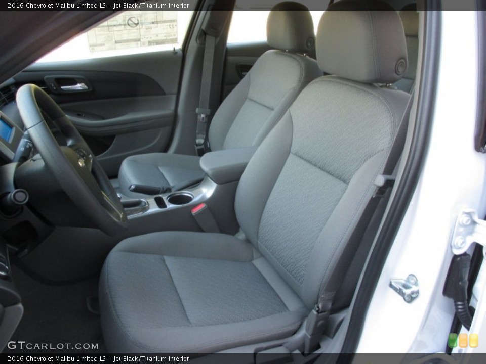 Jet Black/Titanium Interior Photo for the 2016 Chevrolet Malibu Limited LS #107323203