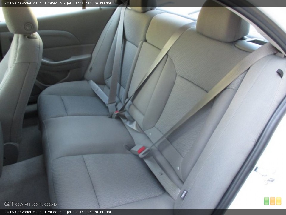 Jet Black/Titanium 2016 Chevrolet Malibu Limited Interiors
