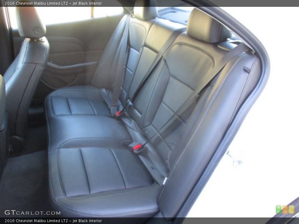 Jet Black Interior Rear Seat for the 2016 Chevrolet Malibu Limited LTZ #107323580