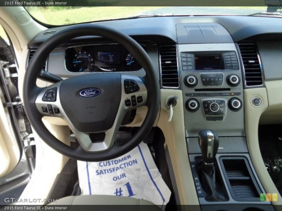 Dune Interior Dashboard for the 2015 Ford Taurus SE #107335649