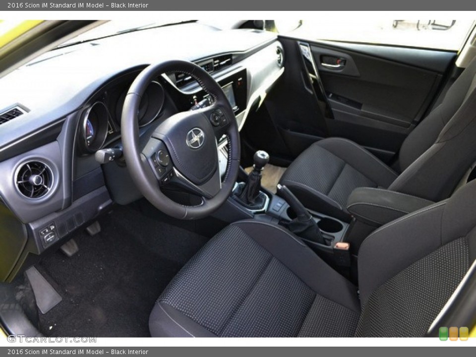 Black Interior Prime Interior for the 2016 Scion iM  #107352904