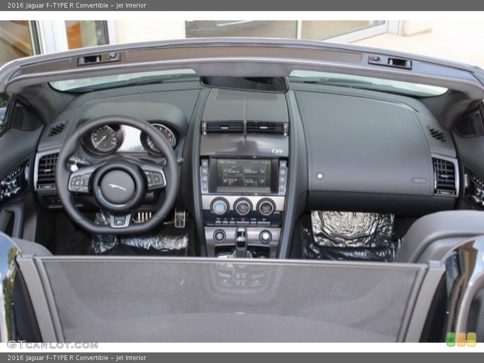 Jet Interior Dashboard for the 2016 Jaguar F-TYPE R Convertible #107355124
