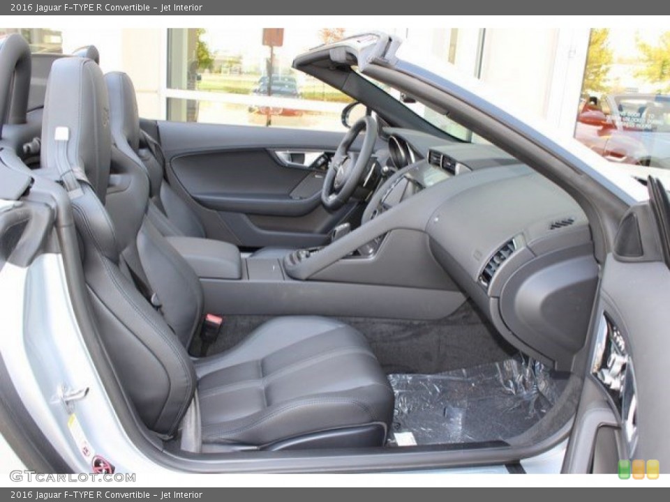 Jet Interior Photo for the 2016 Jaguar F-TYPE R Convertible #107355142