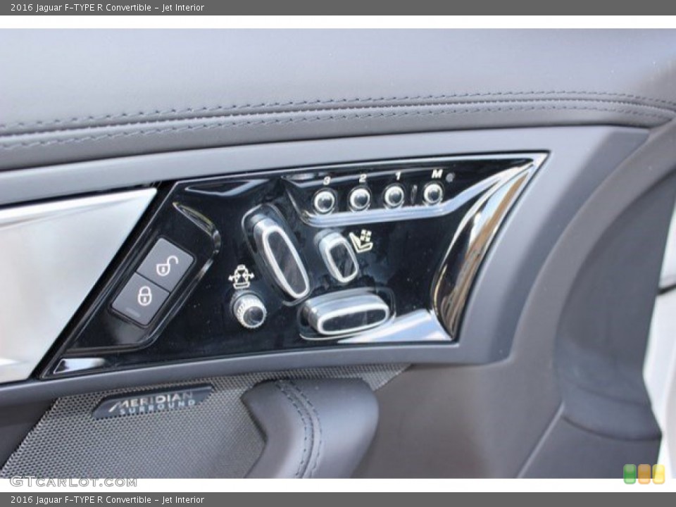 Jet Interior Controls for the 2016 Jaguar F-TYPE R Convertible #107355388