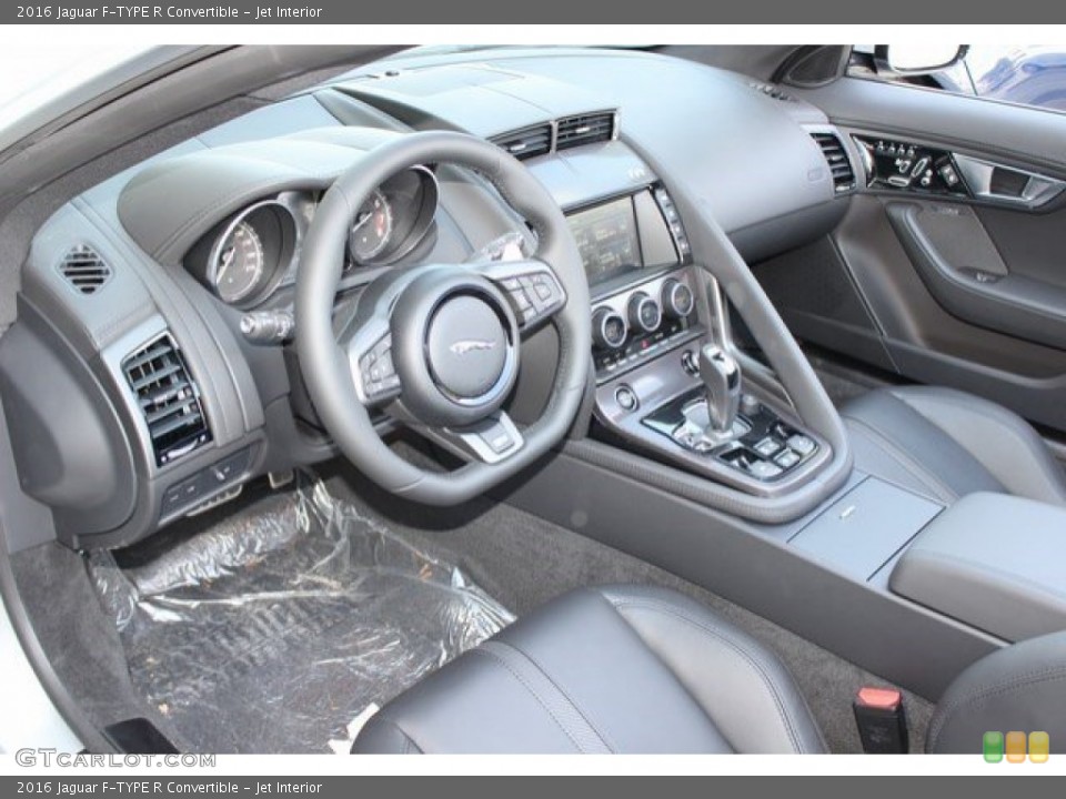 Jet Interior Prime Interior for the 2016 Jaguar F-TYPE R Convertible #107355460