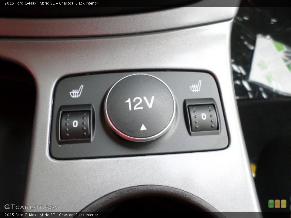 Charcoal Black Interior Controls for the 2015 Ford C-Max Hybrid SE #107355466