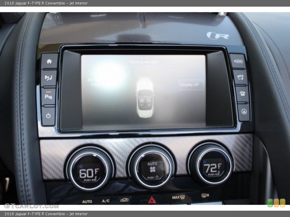 Jet Interior Controls for the 2016 Jaguar F-TYPE R Convertible #107355481