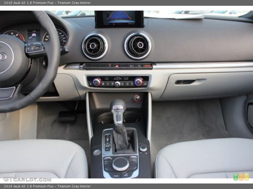 Titanium Gray Interior Dashboard for the 2016 Audi A3 1.8 Premium Plus #107364640