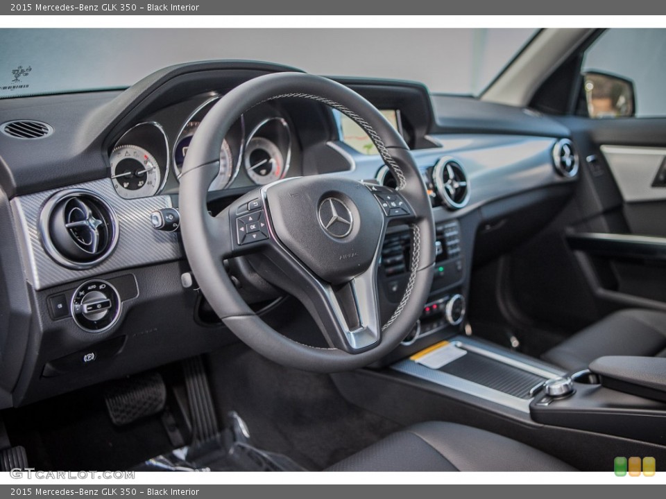 Black Interior Dashboard for the 2015 Mercedes-Benz GLK 350 #107367775