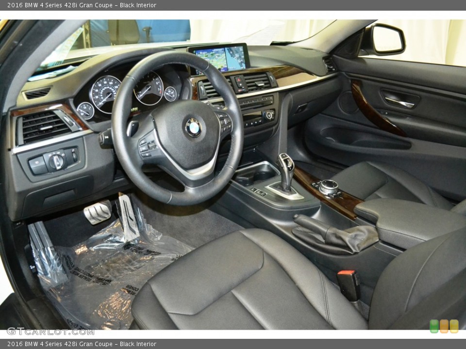 Black Interior Prime Interior for the 2016 BMW 4 Series 428i Gran Coupe #107368603
