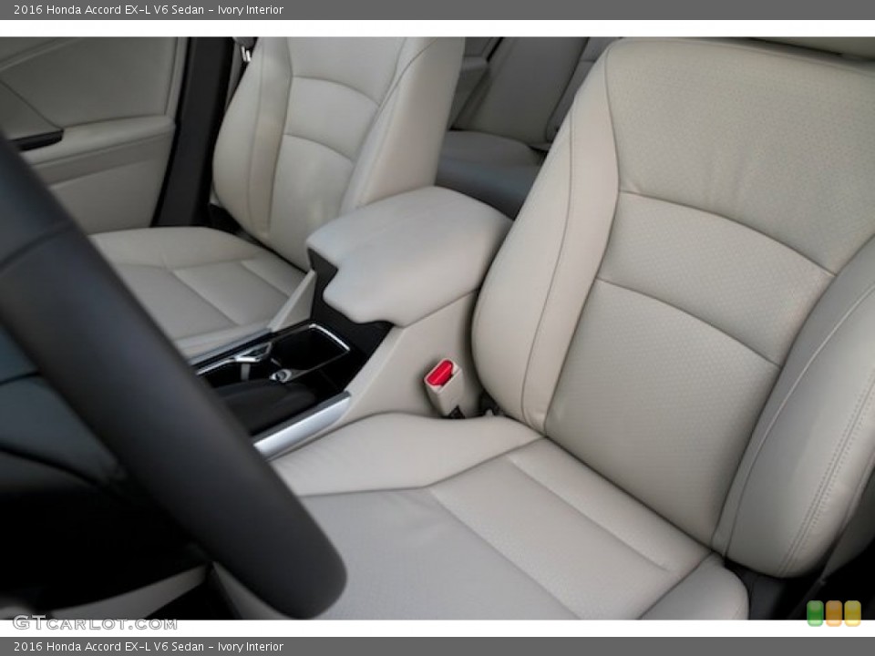 Ivory Interior Front Seat for the 2016 Honda Accord EX-L V6 Sedan #107369872