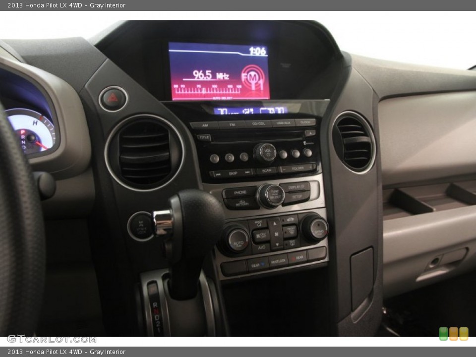 Gray Interior Controls for the 2013 Honda Pilot LX 4WD #107377895