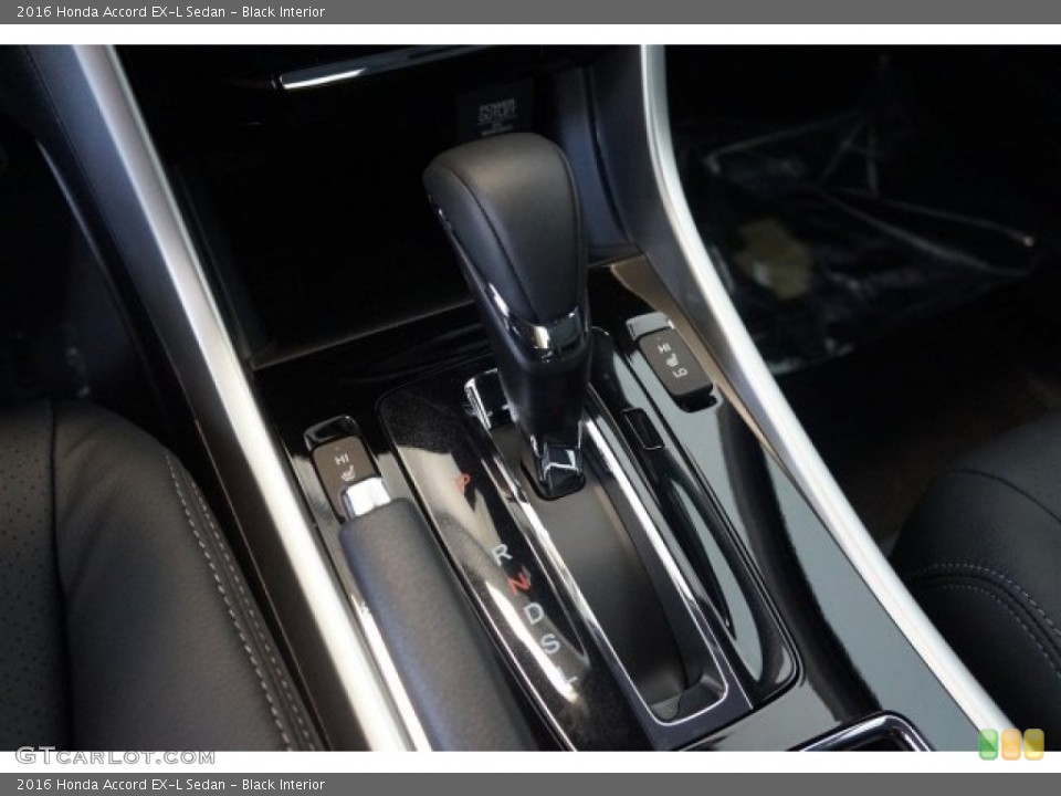 Black Interior Transmission for the 2016 Honda Accord EX-L Sedan #107382773
