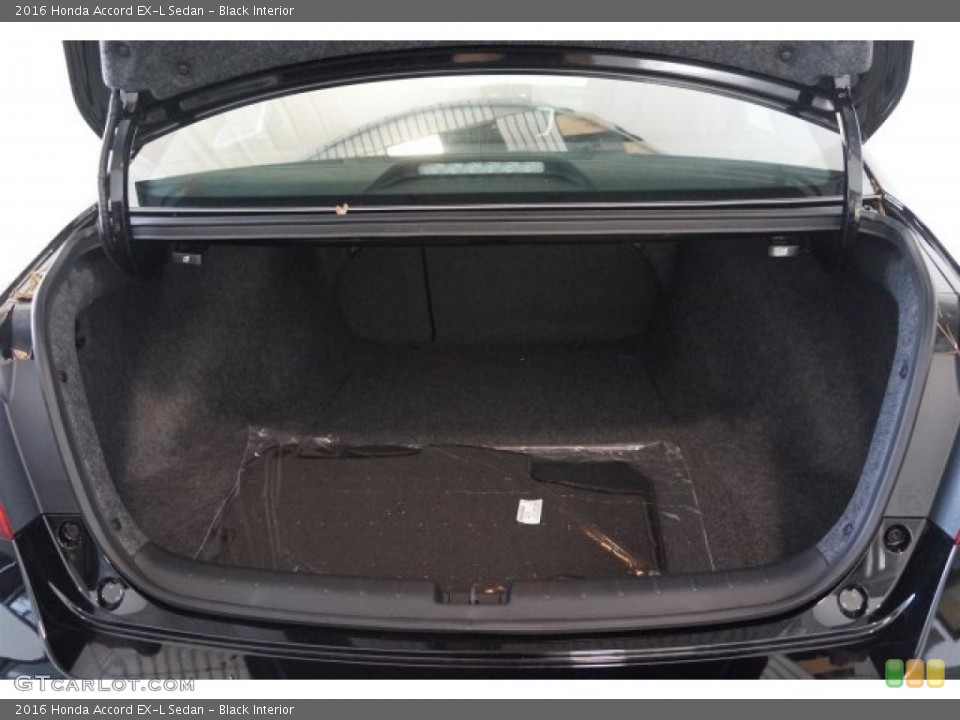Black Interior Trunk for the 2016 Honda Accord EX-L Sedan #107382830