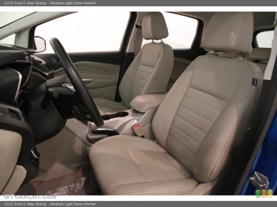 Medium Light Stone 2013 Ford C-Max Interiors