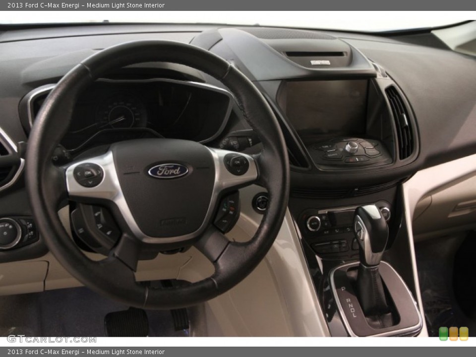 Medium Light Stone Interior Dashboard for the 2013 Ford C-Max Energi #107384792