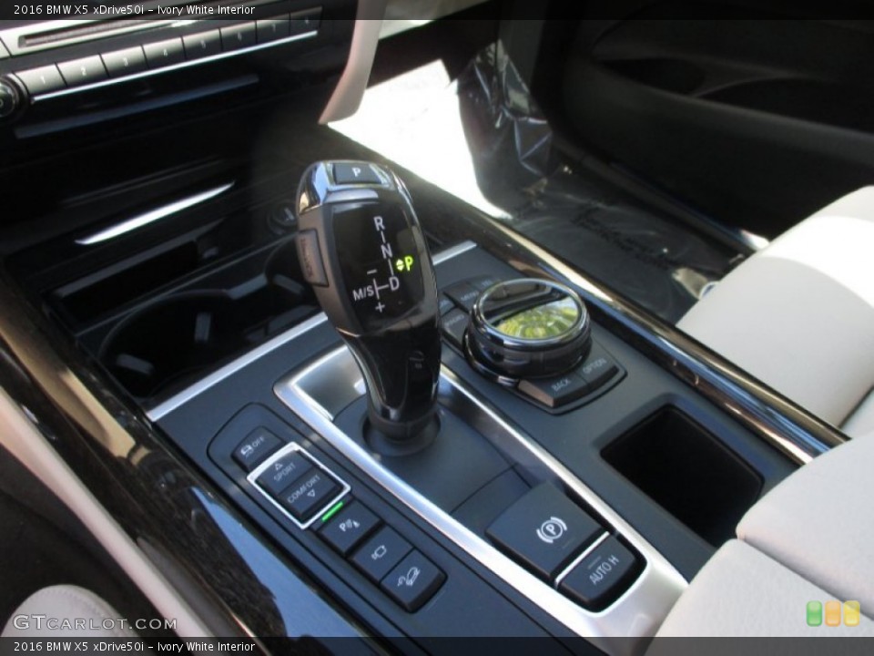Ivory White Interior Transmission for the 2016 BMW X5 xDrive50i #107387696