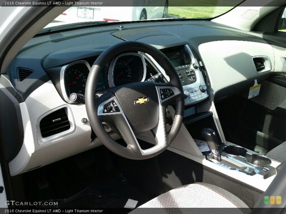 Light Titanium Interior Photo for the 2016 Chevrolet Equinox LT AWD #107395904