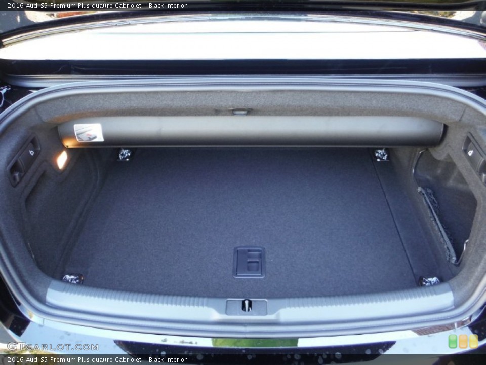 Black Interior Trunk for the 2016 Audi S5 Premium Plus quattro Cabriolet #107401178
