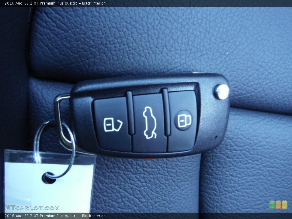 Black Interior Controls for the 2016 Audi S3 2.0T Premium Plus quattro #107402144