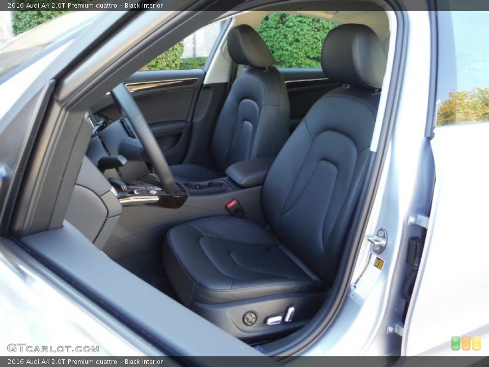 Black Interior Photo for the 2016 Audi A4 2.0T Premium quattro #107404601