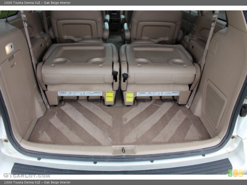 Oak Beige Interior Trunk for the 1999 Toyota Sienna XLE #107413313