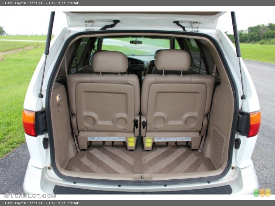 Oak Beige Interior Trunk for the 1999 Toyota Sienna XLE #107413331
