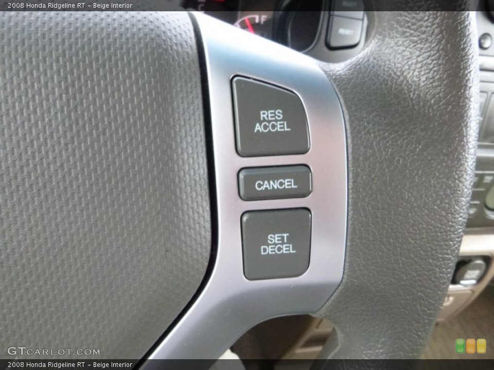 Beige Interior Controls for the 2008 Honda Ridgeline RT #107414939