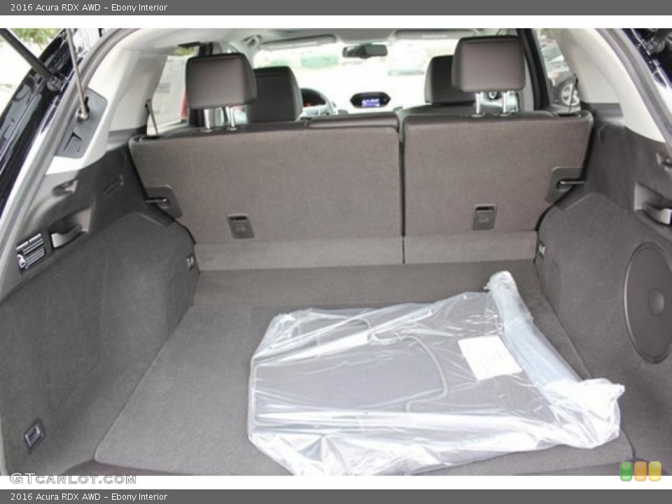 Ebony Interior Trunk for the 2016 Acura RDX AWD #107416184