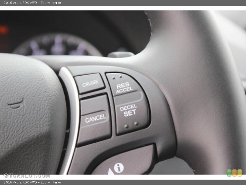 Ebony Interior Controls for the 2016 Acura RDX AWD #107416604