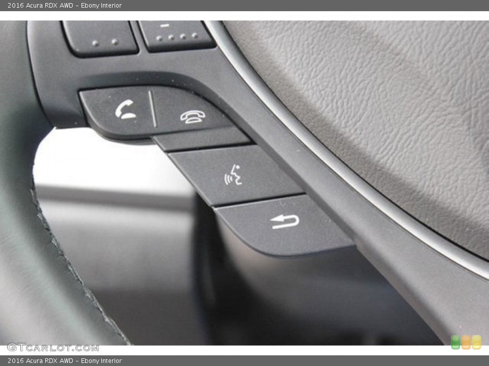Ebony Interior Controls for the 2016 Acura RDX AWD #107416646