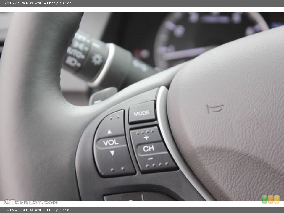 Ebony Interior Controls for the 2016 Acura RDX AWD #107416664
