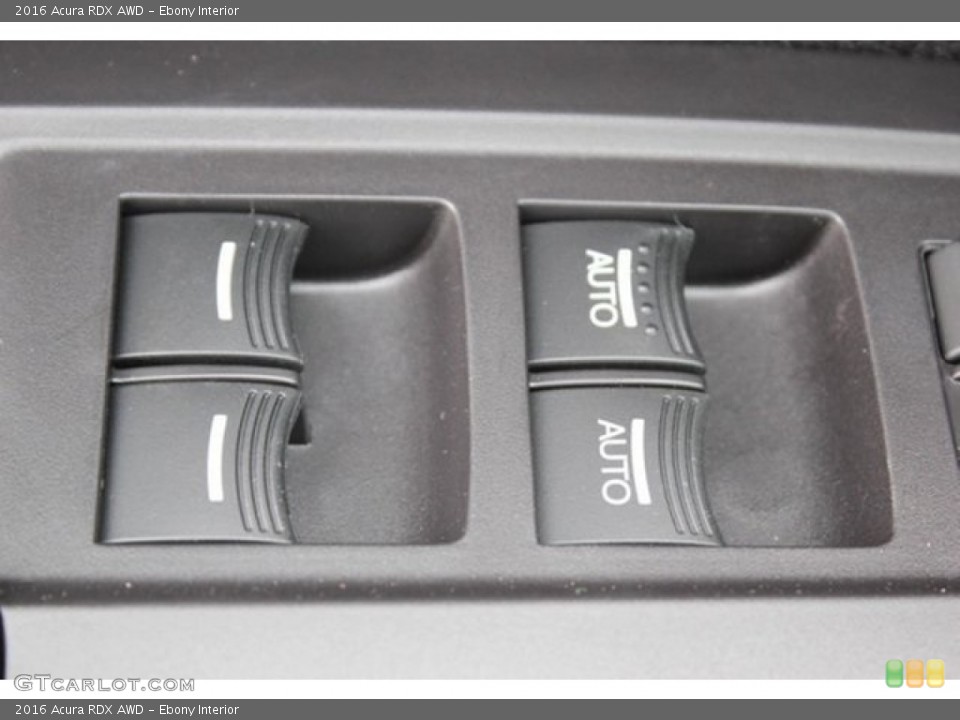 Ebony Interior Controls for the 2016 Acura RDX AWD #107416697