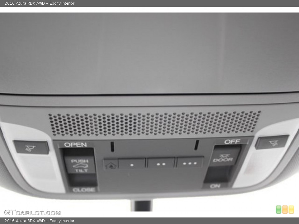 Ebony Interior Controls for the 2016 Acura RDX AWD #107416733
