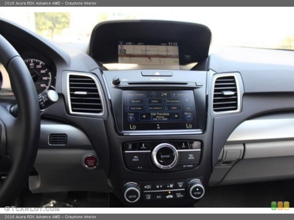 Graystone Interior Controls for the 2016 Acura RDX Advance AWD #107417540