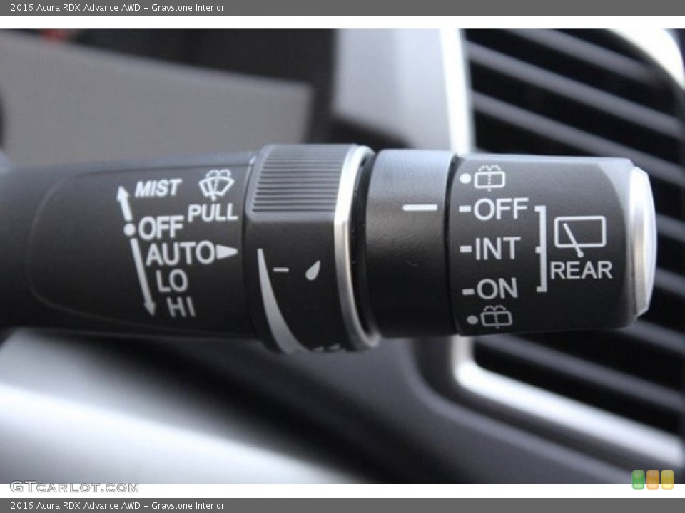 Graystone Interior Controls for the 2016 Acura RDX Advance AWD #107417680