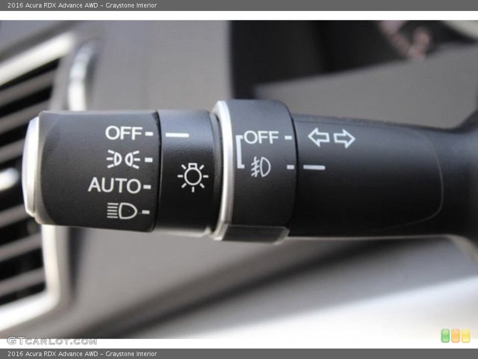 Graystone Interior Controls for the 2016 Acura RDX Advance AWD #107417711